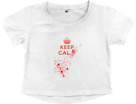 Keep calm blood