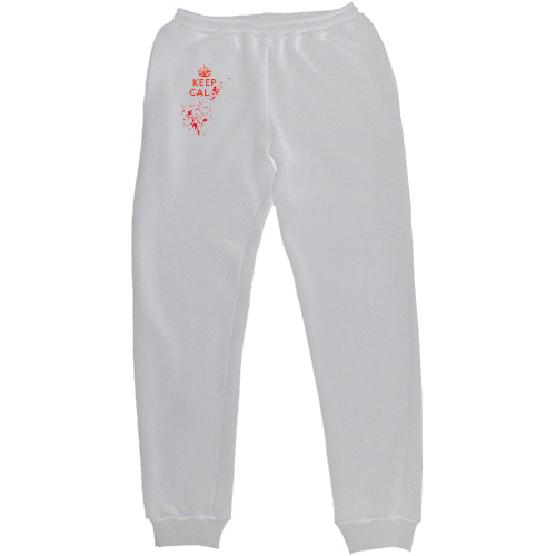 Women's Sweatpants - Keep calm blood - Mfest