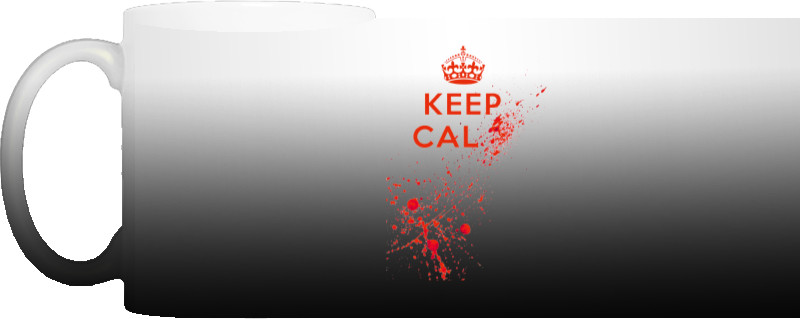 Keep calm blood