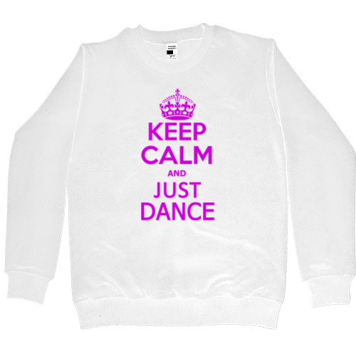 Світшот Преміум Чоловічий - Keep calm its just dance - Mfest