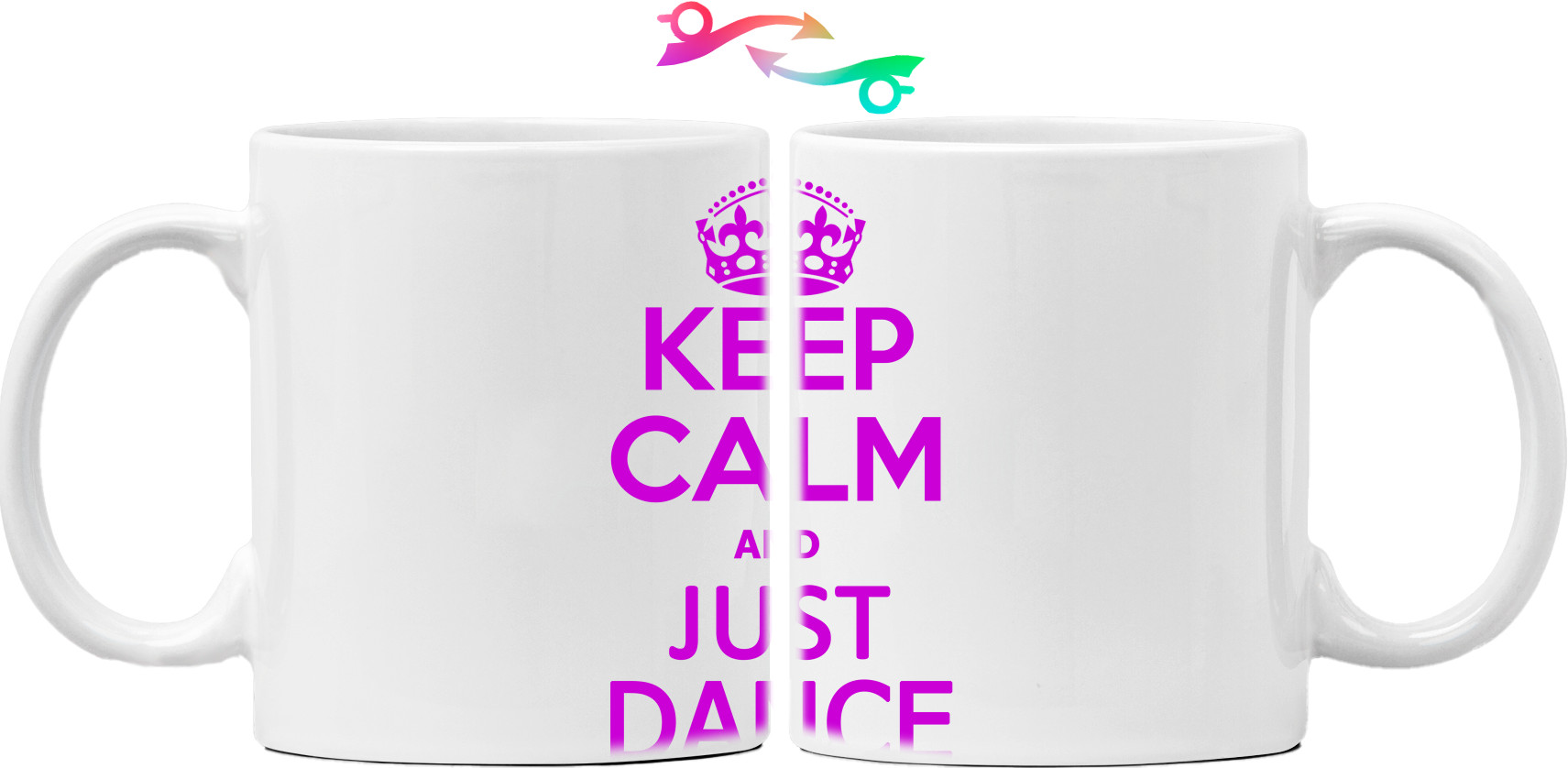 Кружка - Keep calm its just dance - Mfest