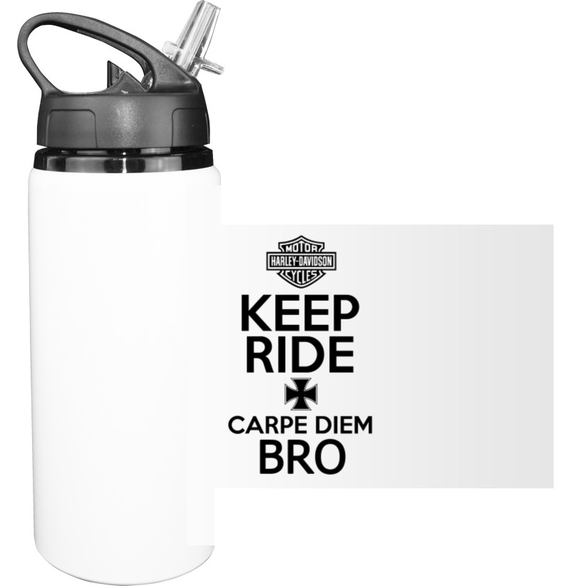 Sport Water Bottle - Keep calm Harley Davidson - Mfest