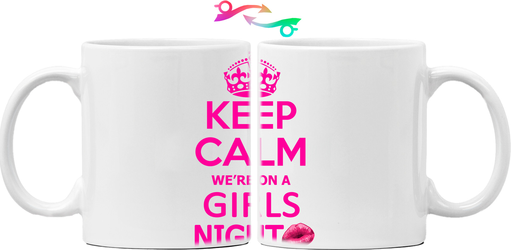 Кружка - Keep calm girls night - Mfest