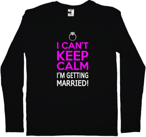 Keep calm getting married