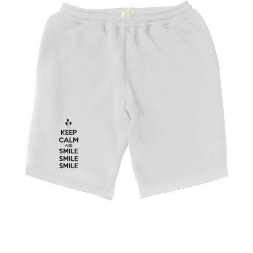 Kids' Shorts - Keep calm and smile - Mfest