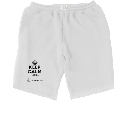 Men's Shorts - Keep calm and not that calm - Mfest