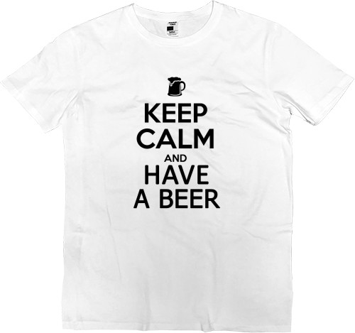 Футболка Преміум Дитяча - Keep calm and have a beer - Mfest