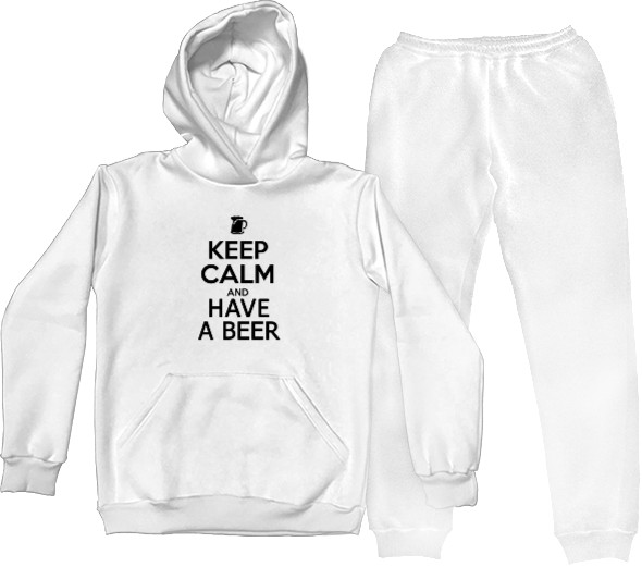 Костюм спортивный Женский - Keep calm and have a beer - Mfest