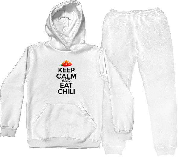 Костюм спортивный Женский - keep calm and chili - Mfest