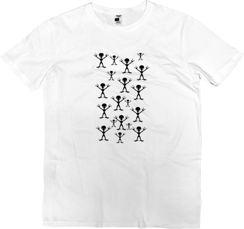 Men’s Premium T-Shirt - Пришелец  2 - Mfest