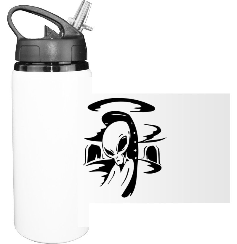 Sport Water Bottle - Пришелец  1 - Mfest