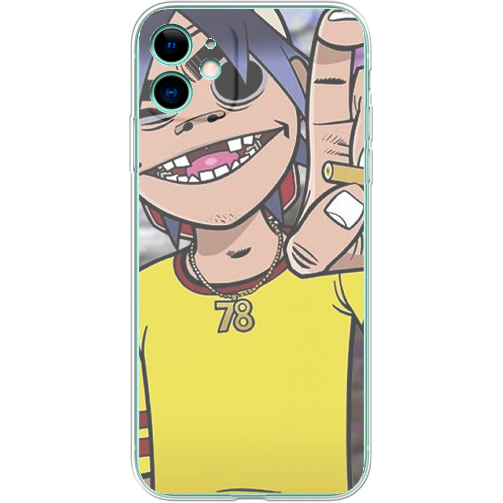 Чехол iPhone - Gorillaz 2 - Mfest