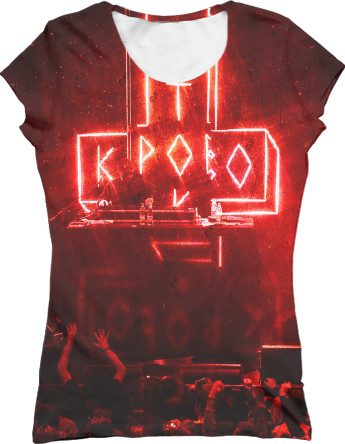 Women's T-Shirt 3D - Кровосток 1 - Mfest