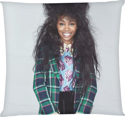 Square Throw Pillow - SZA - Mfest