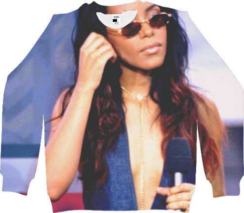 Kids' Sweatshirt 3D - RIP AALIYAH 2 - Mfest