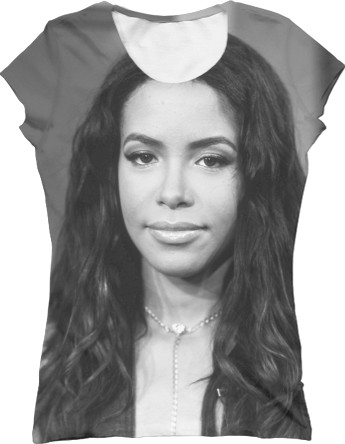 Women's T-Shirt 3D - RIP AALIYAH 1 - Mfest