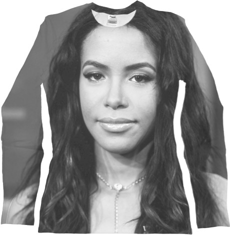 Women's Longsleeve Shirt 3D - RIP AALIYAH 1 - Mfest