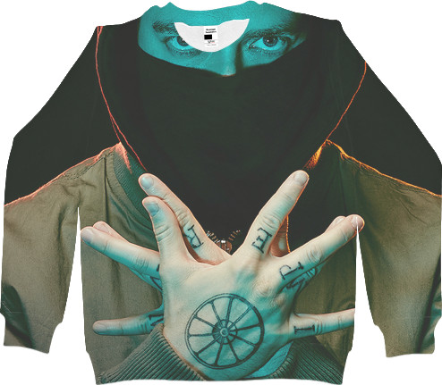 Men's Sweatshirt 3D - Oxxxymiron 1 - Mfest