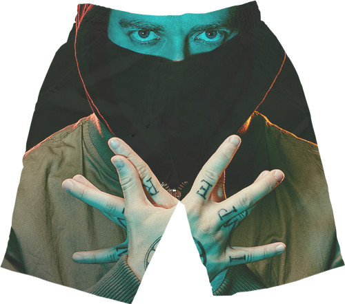 Men's Shorts 3D - Oxxxymiron 1 - Mfest