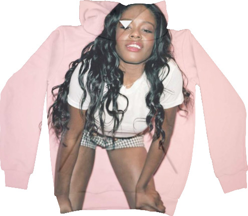 Kids' Hoodie 3D - Azealia Banks 1 - Mfest