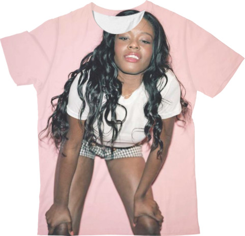 Kids' T-Shirt 3D - Azealia Banks 1 - Mfest