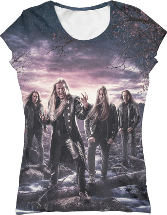 Women's T-Shirt 3D - Wintersun 2 - Mfest