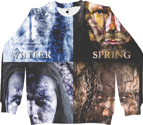 Men's Sweatshirt 3D - Wintersun 1 - Mfest