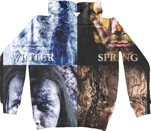 Unisex Hoodie 3D - Wintersun 1 - Mfest