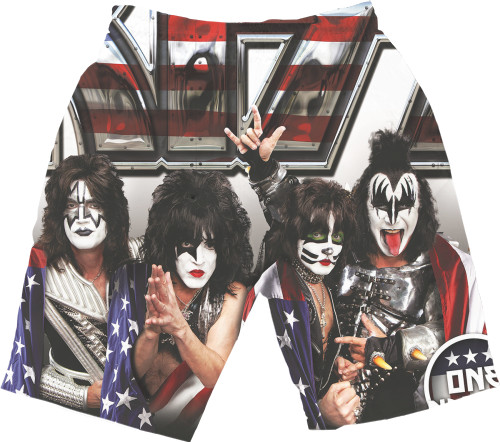 Men's Shorts 3D - Kiss 2 - Mfest