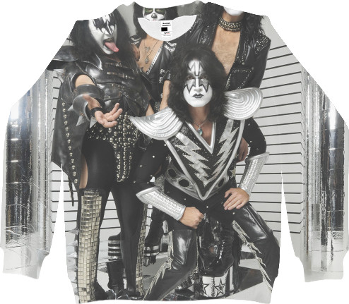 Men's Sweatshirt 3D - Kiss 1 - Mfest