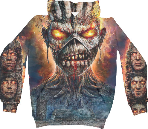 Unisex Hoodie 3D - Iron Maiden 4 - Mfest