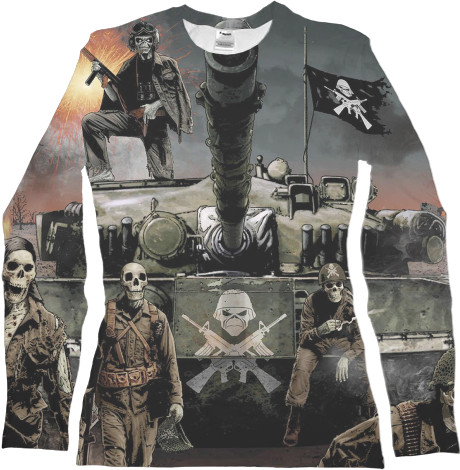 Women's Longsleeve Shirt 3D - Iron Maiden 3 - Mfest