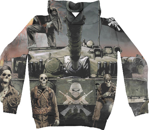 Unisex Hoodie 3D - Iron Maiden 3 - Mfest