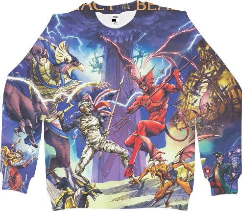 Men's Sweatshirt 3D - Iron Maiden 2 - Mfest