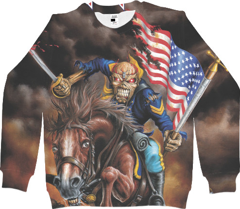 Women's Sweatshirt 3D - Iron Maiden 1 - Mfest