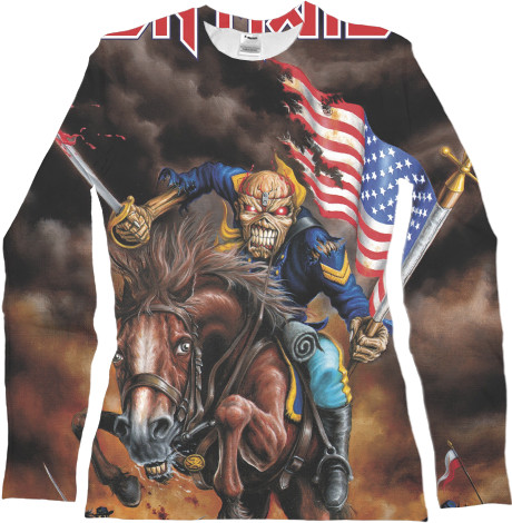 Women's Longsleeve Shirt 3D - Iron Maiden 1 - Mfest