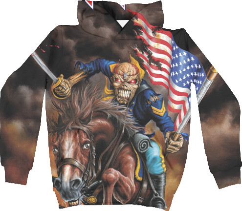 Unisex Hoodie 3D - Iron Maiden 1 - Mfest