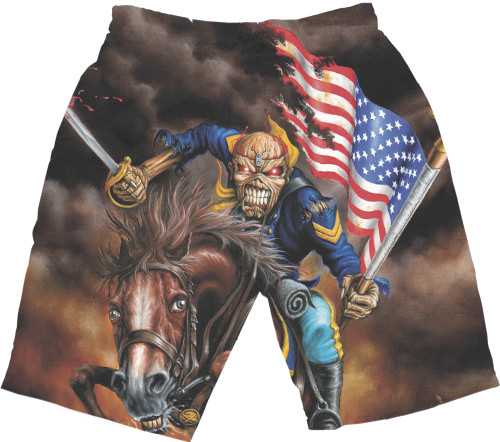 Men's Shorts 3D - Iron Maiden 1 - Mfest