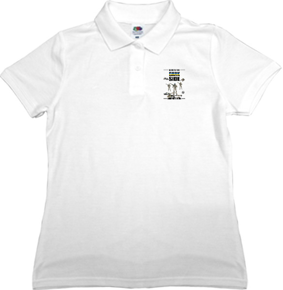 Women's Polo Shirt Fruit of the loom - Dark Side - Mfest