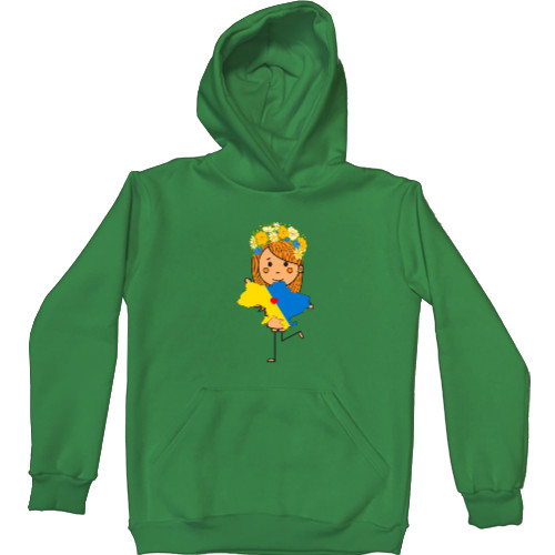 Kids' Premium Hoodie - Дівчинка - Україночка - Mfest