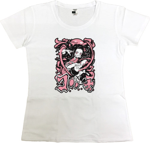 Women's Premium T-Shirt - Nezuko - Mfest