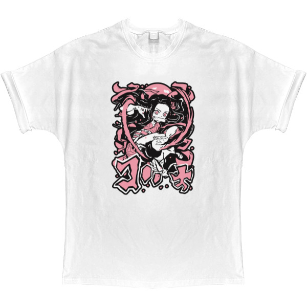 T-shirt Oversize - Nezuko - Mfest