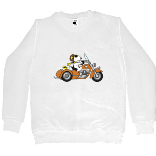 Men’s Premium Sweatshirt - Snoopy Байкер - Mfest