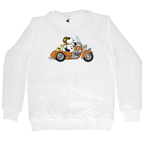 Kids' Premium Sweatshirt - Snoopy Байкер - Mfest