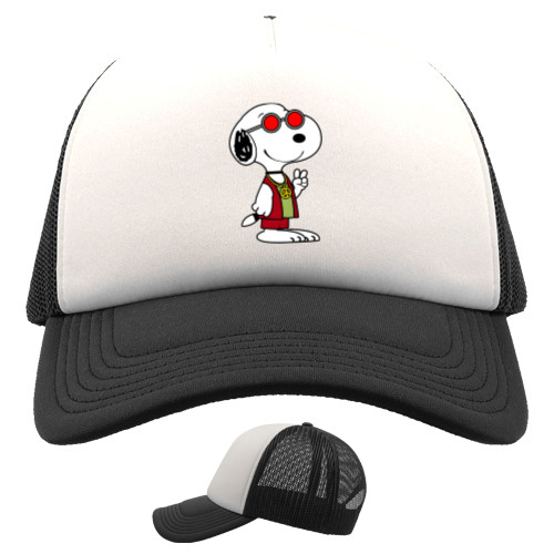 Trucker Cap - Hippie Snoopy - Mfest