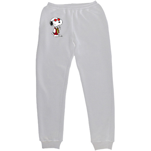 Men's Sweatpants - Hippie Snoopy - Mfest