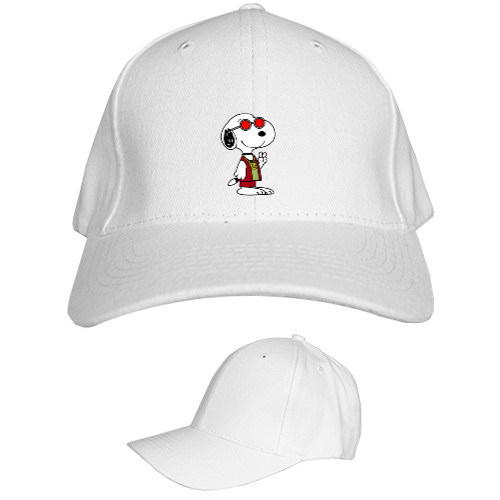 Kids' Baseball Cap 6-panel - Hippie Snoopy - Mfest