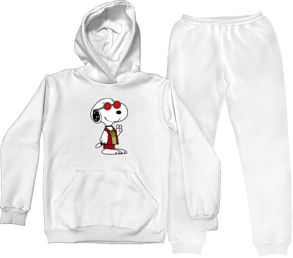 Sports suit for women - Hippie Snoopy - Mfest