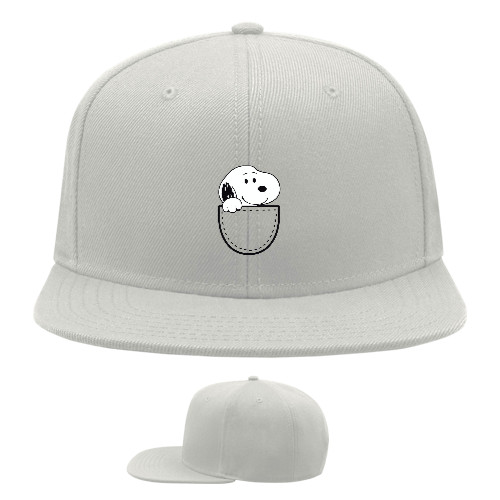 Snapback Baseball Cap - Snoopy кишенька - Mfest