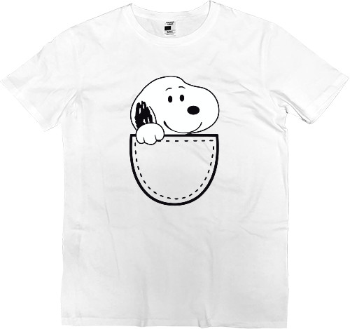 Kids' Premium T-Shirt - Snoopy кишенька - Mfest